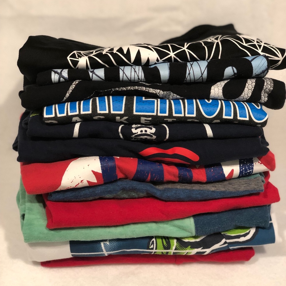 12 boy shirts